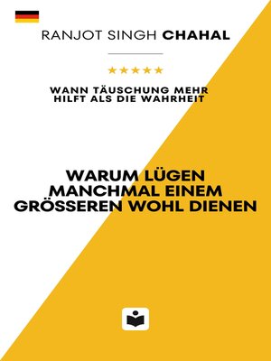 cover image of Warum Lügen manchmal einem größeren Wohl dienen